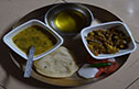 Siddu a himachali dish