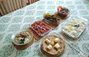 Meals served at the homestay